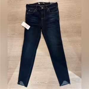 NWT Kut From The Kloth Connie Ankle Skinny Jeans Dark Wash Size 2